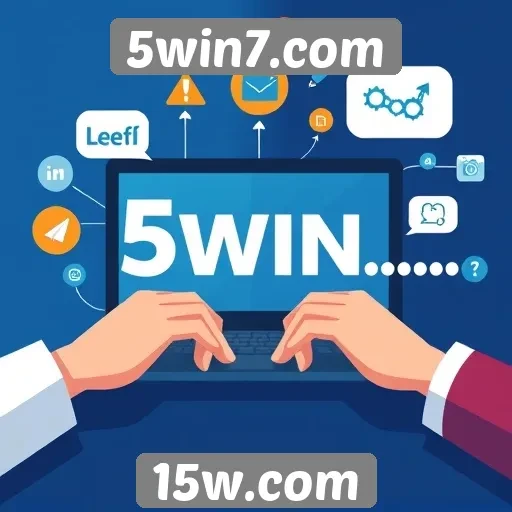 Estratégias de marketing do site 5win7.com